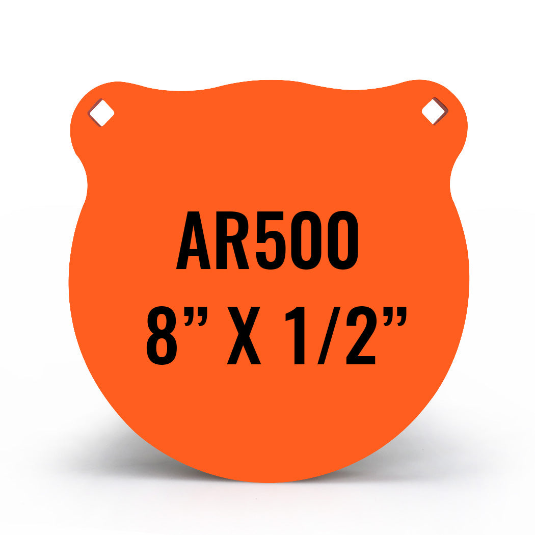 8 X 1 2 Ar500 Steel Gong Shooting Target Highwild