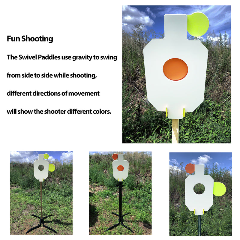 AR500 Steel Hostage Target 12" X 20" X 1/2" Armored Steel Bullseye Rea ...