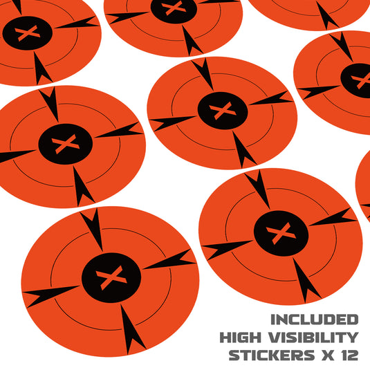 Highwild Dueling Tree for .22 Rimfire with Detachable Three-Section Design - Ground-Insertable