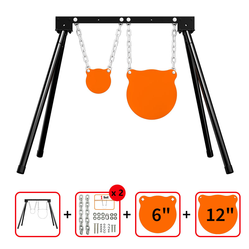 Load image into Gallery viewer, B001 Stand + Mounting Kit + 6&quot;, 12&quot; Gong
