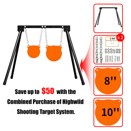 B001 Stand + Mounting Kit + 8", 10" Gong