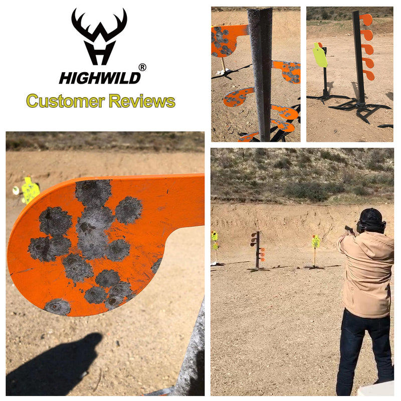 Load image into Gallery viewer, 1/4&quot; AR500 Steel Target Dueling Tree Stand
