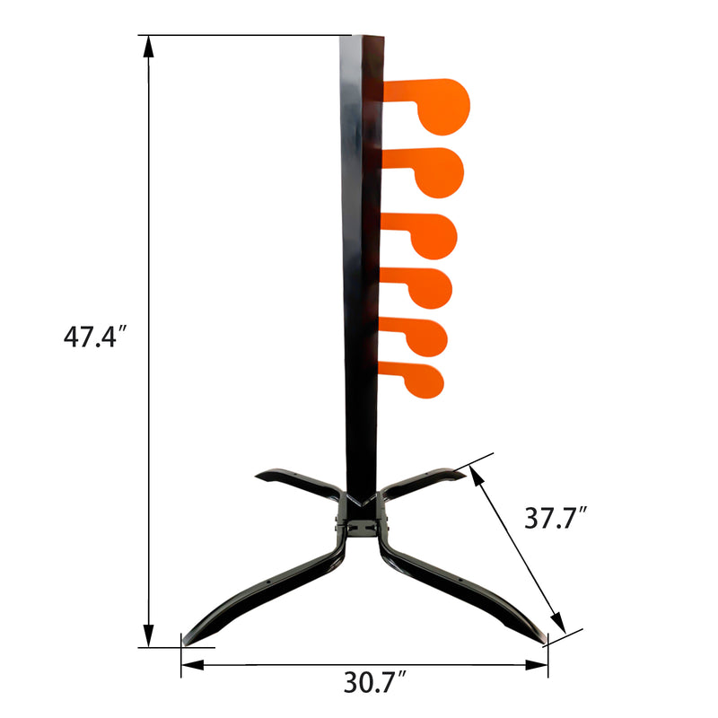 Load image into Gallery viewer, 1/4&quot; AR500 Steel Target Dueling Tree Stand
